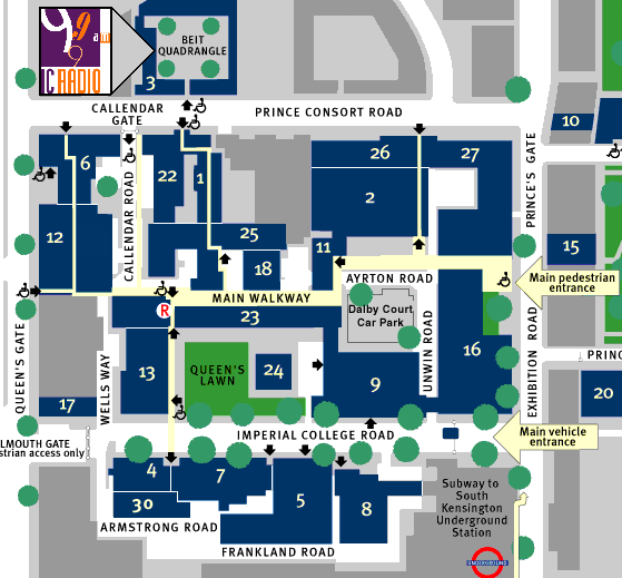 campus map